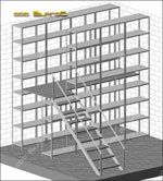 Двухэтажный склад