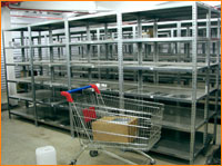 Полочные стеллажи